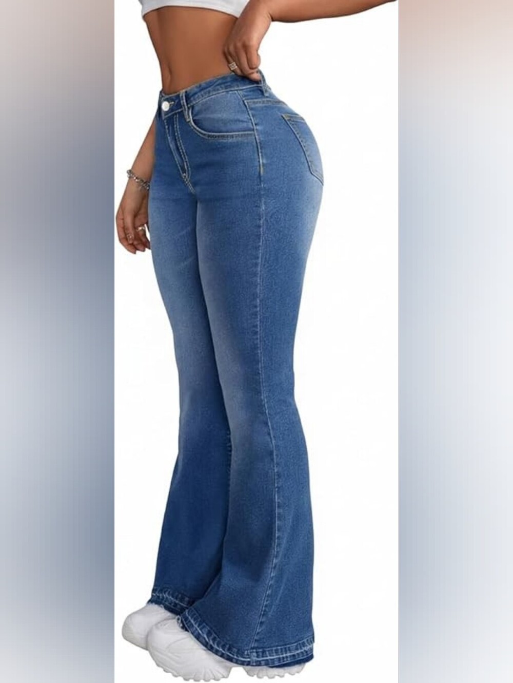 Classic Women’s Blue Denim Jeans
